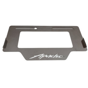 Portaplaca TVS Apache Raider