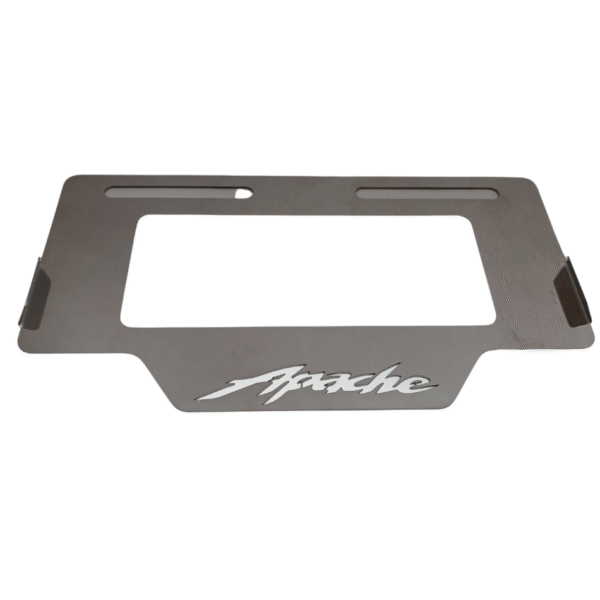 Portaplaca TVS Apache Raider